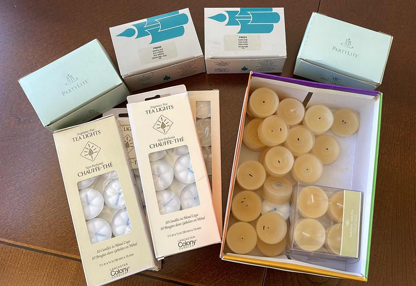 Photo 1 of ASSORTMENT OF CANDLES