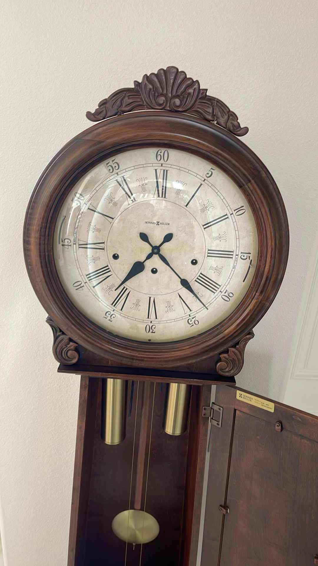 Photo 4 of HOWARD MILLER LA ROCHELLE GRAND FATHER CLOCK