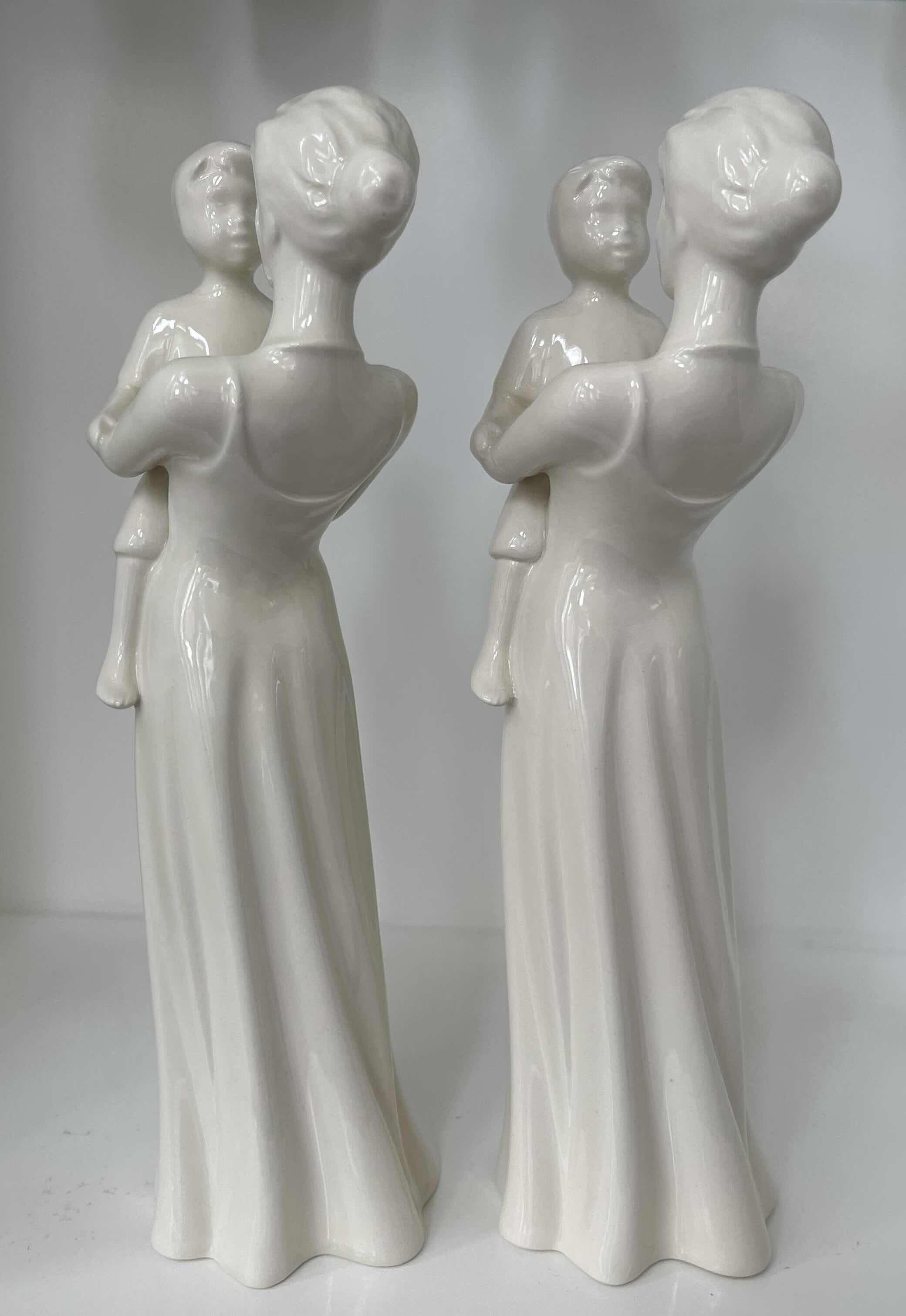 Photo 1 of MOTHER AND SON FIGURINE 11.5” PORCELAIN