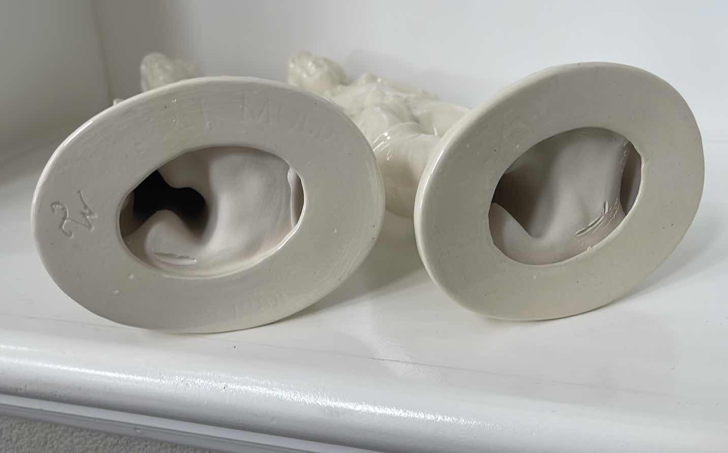 Photo 1 of FATHER AND KIDS FIGURINE PORCELAIN 11” (2)