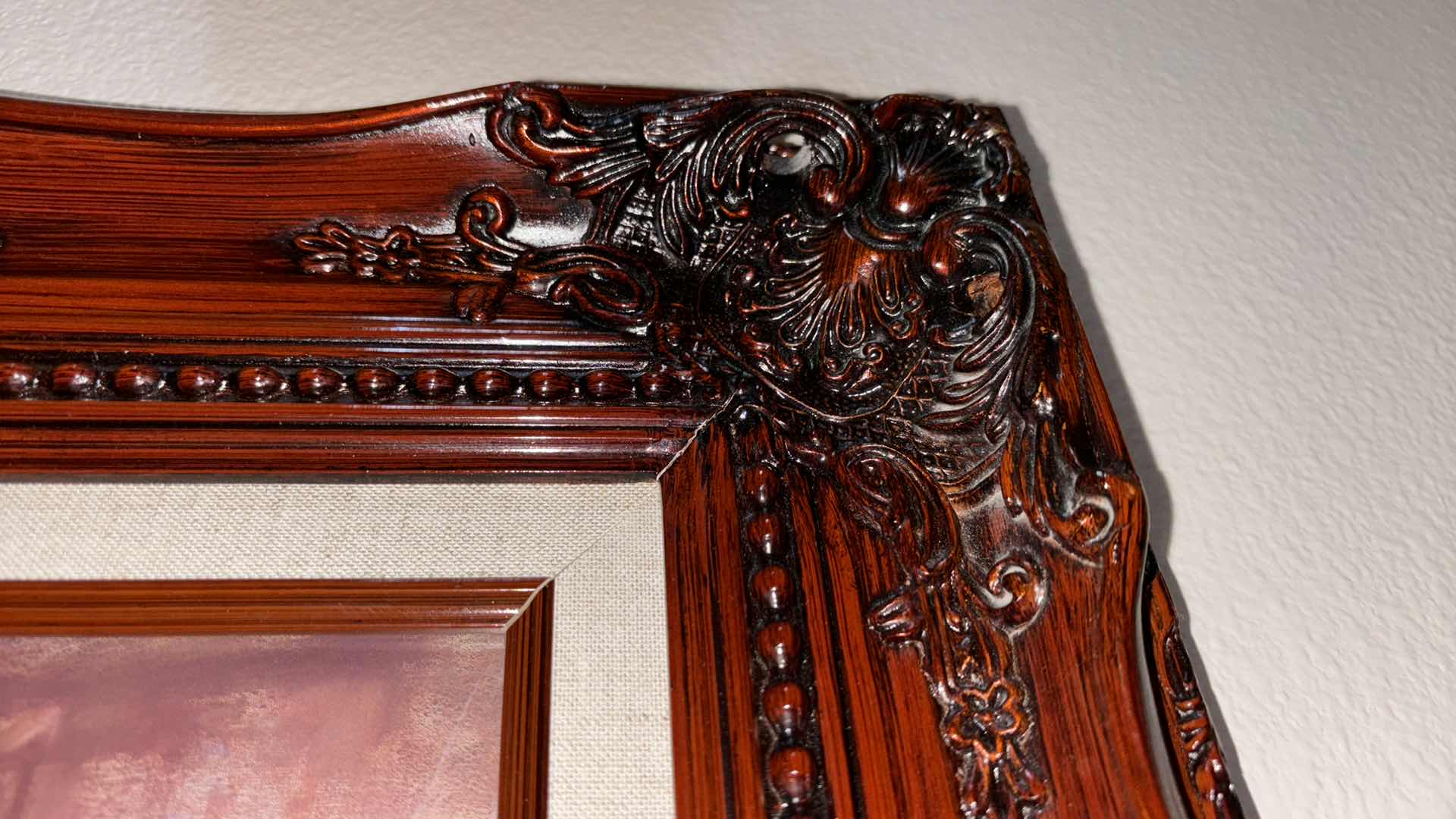 Photo 1 of “DRESS REHEARSAL” MAHOGANY WOOD FRAMED ART BY RICHARD JUDSON ZOLAN 1.75” X 20.25” H24.25”