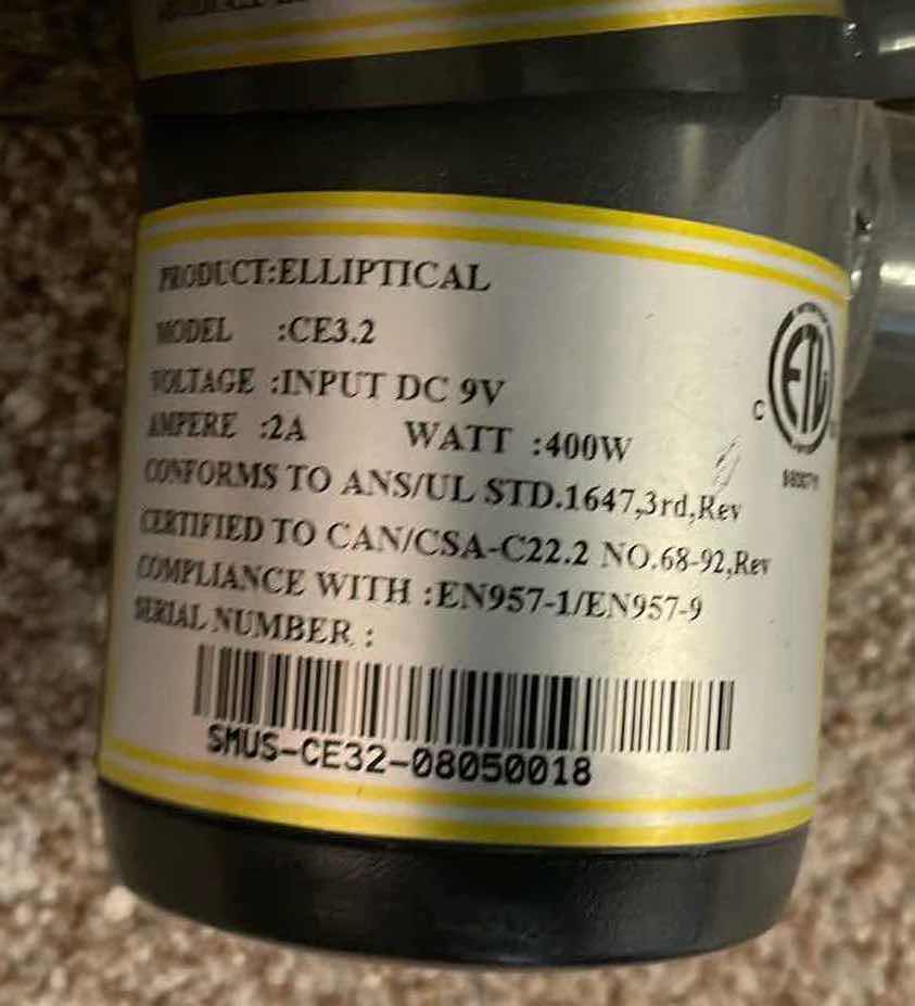 Photo 1 of SMOOTH FITNESS CE 3.2 ELLIPTICAL TRAINER 