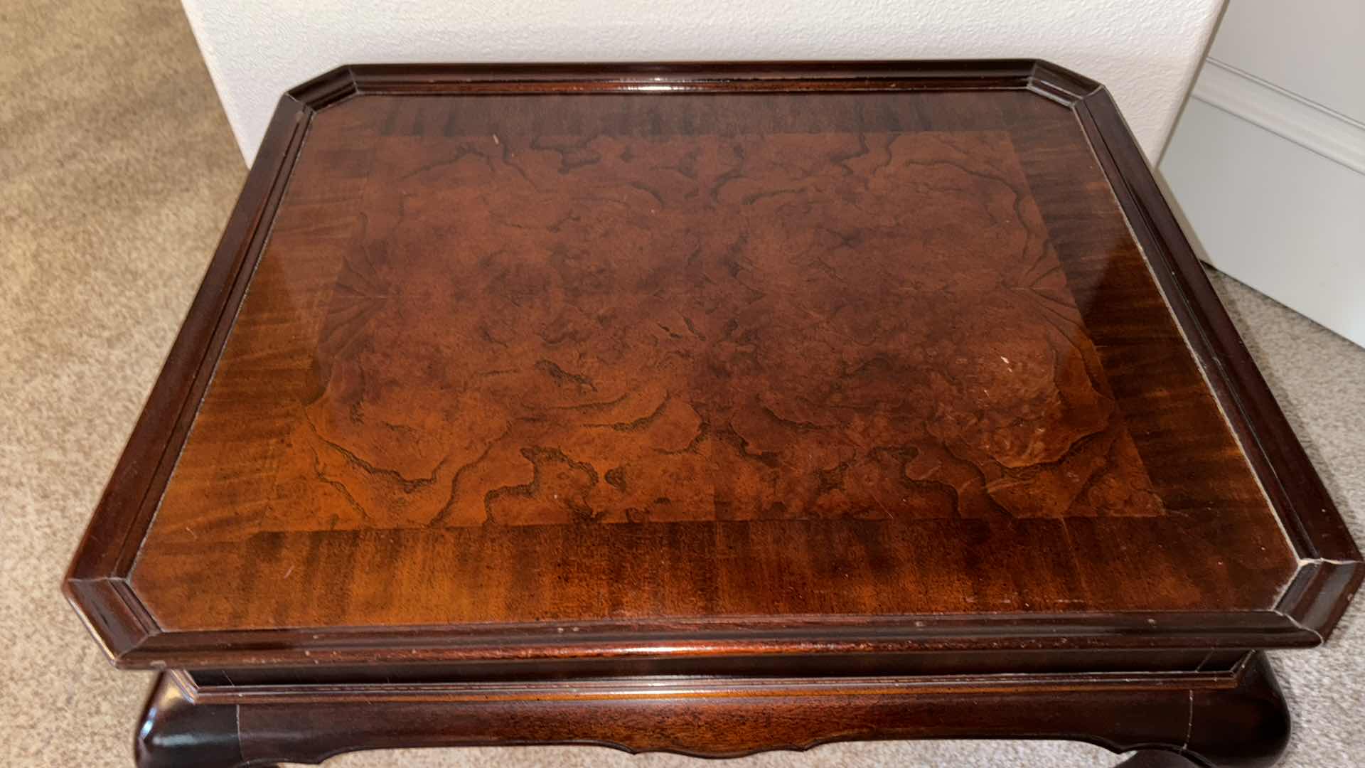 Photo 5 of MAHOGANY WOOD END TABLE 22” X 27” H23.25”