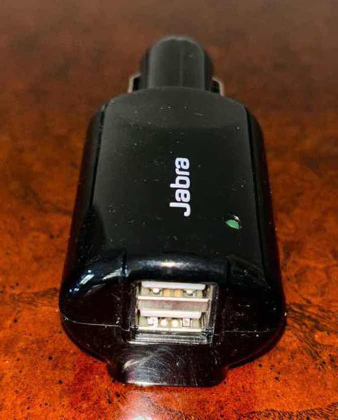 Photo 1 of JABRA ‘SOLEMATE’ BLUETOOTH SPEAKER W USB CORD & AC/DC ADAPTER W USB CAR CHARGER