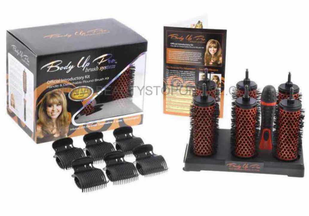 Photo 1 of BODY UP PRO BRUSH SYSTEM (12 ROLLERS, 2 HANDLES & 6 CLIPS)