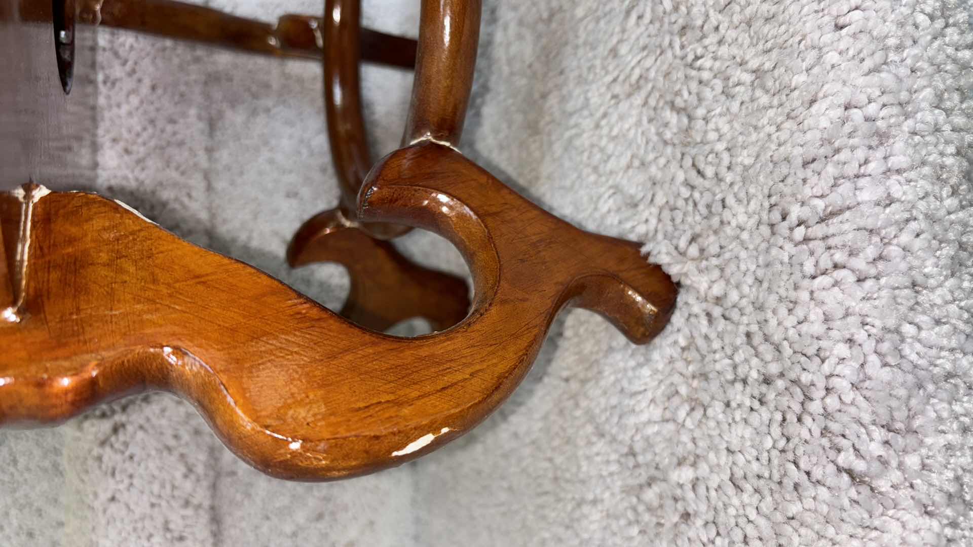 Photo 8 of FAUX HYDRANGEA FLORAL ARRANGEMENT IN BIODEGRADABLE PLANTER WITH WOOD STAND