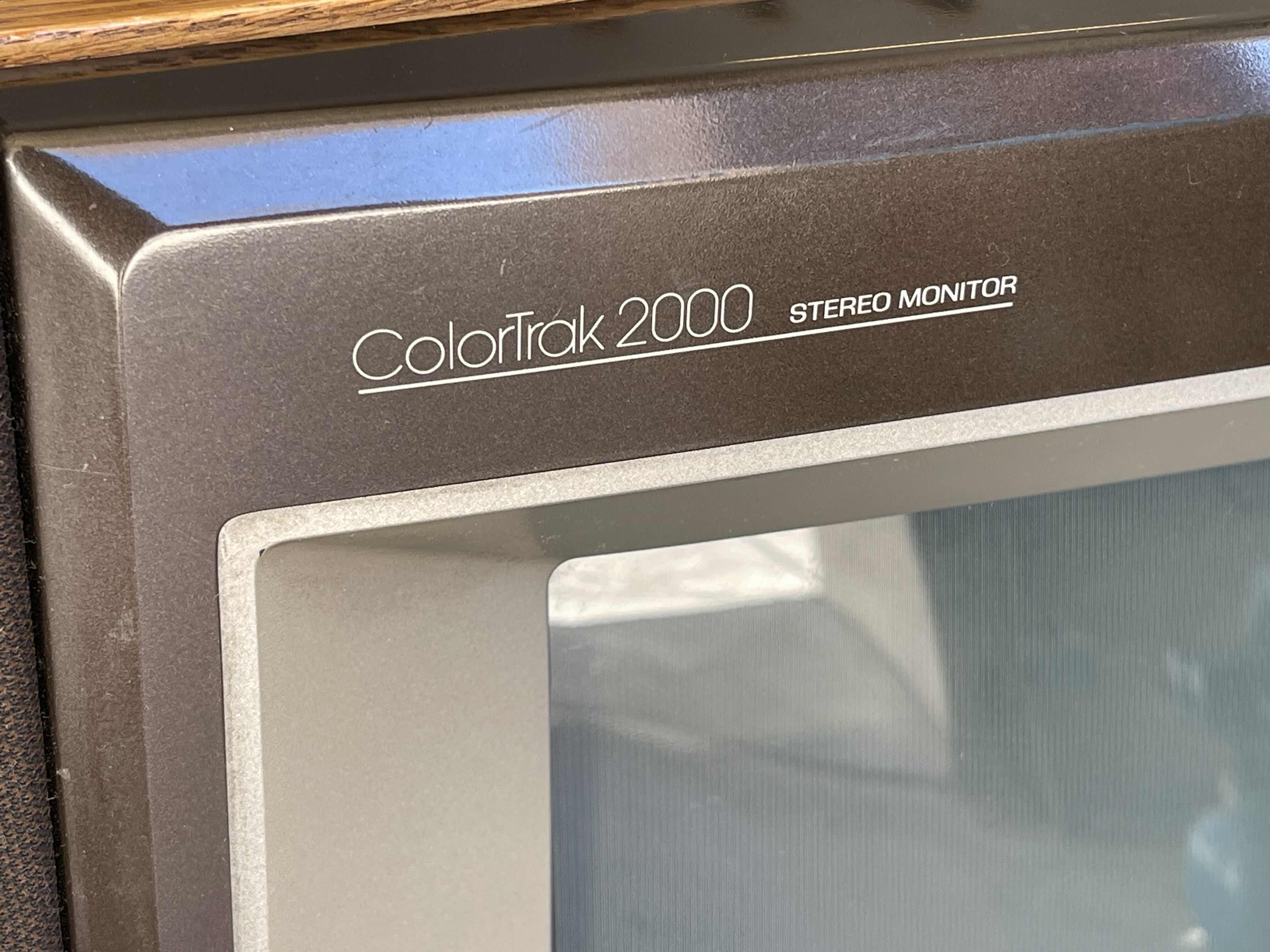 Photo 6 of RCA 32” COLORTRAK 2000 STEREO MONITOR CONSOLE WITH WHEELS, CONSOLE 15” X 42” H35” (MODEL G31150CK)