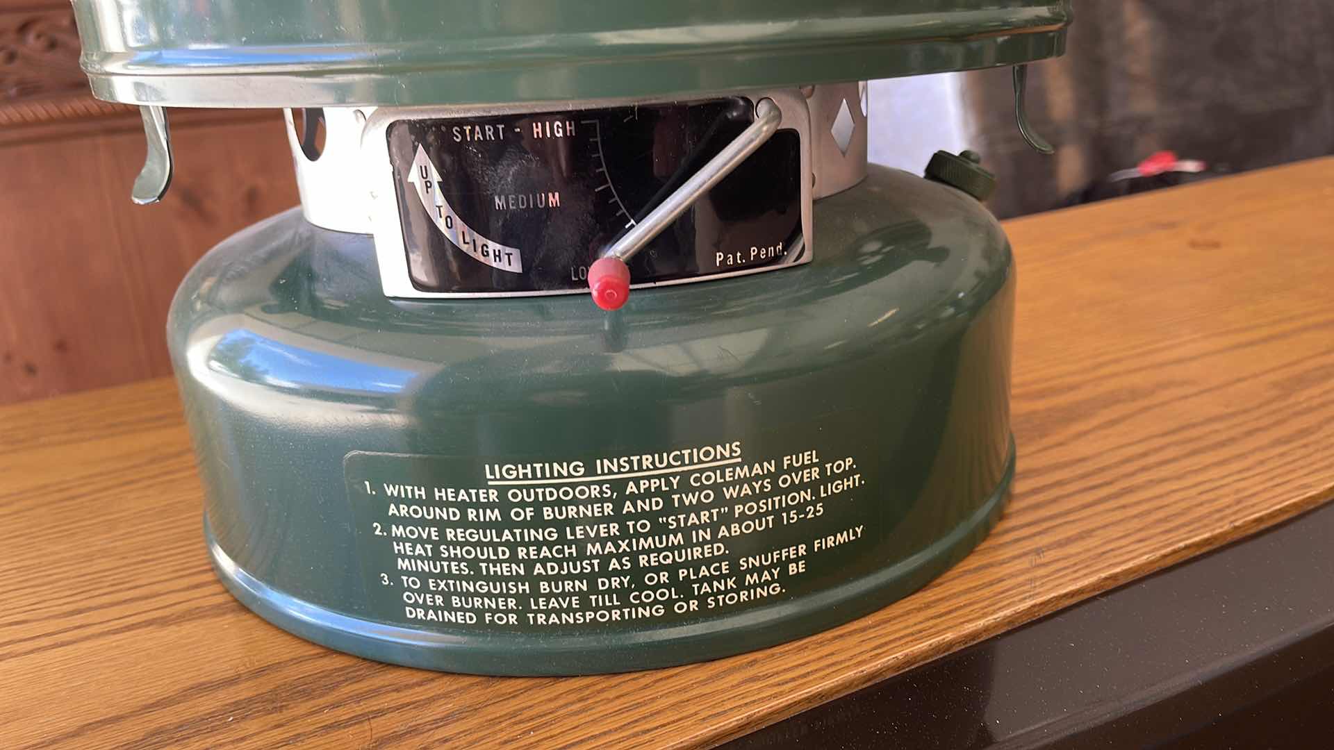 Photo 1 of NEW VINTAGE COLEMAN CATALYTIC HEATER 5000-8000 BTU GREEN (MODEL 515-700)