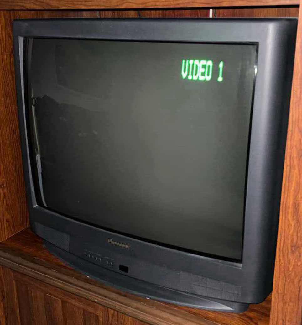 Photo 1 of PANASONIC 32” CRT TV W REMOTE & PAPERWORK