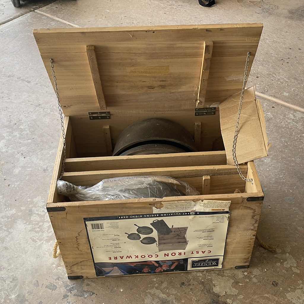 Photo 1 of NEW WENZEL1887 CAST IRON COOKWARE SET 