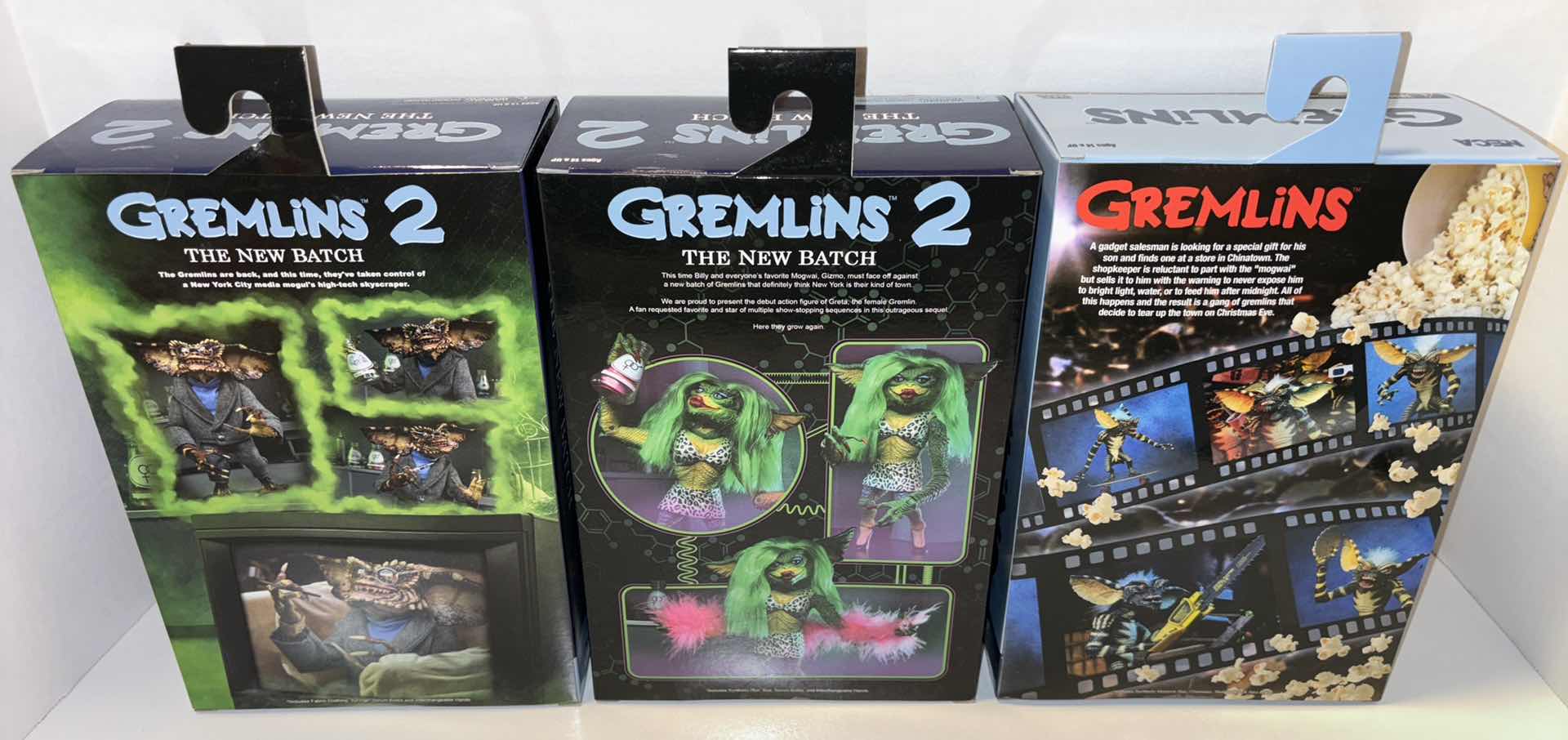 Photo 6 of NEW 3-PACK NECA GREMLINS ULTIMATE ACTION FIGURE & ACCESSORIES, GREMLINS 2 “ULTIMATE BRAIN”, “ULTIMATE GRETA” & GREMLINS “ULTIMATE STRIPE”