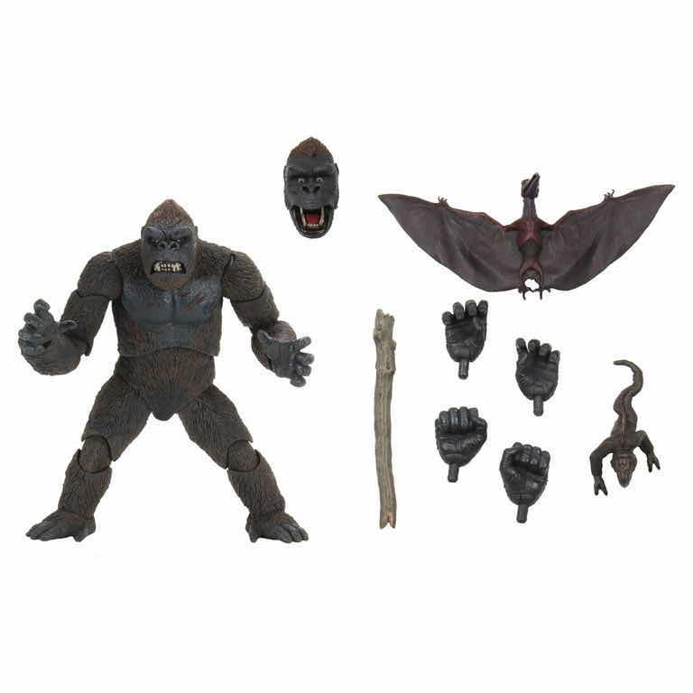 Photo 1 of NEW 2-PACK NECA KING KONG 7” SCALE ACTION FIGURE & ACCESSORIES, “ULTIMATE KING KONG (CONCRETE JUNGLE)” & “ULTIMATE KING KONG (SKULL ISLAND)”