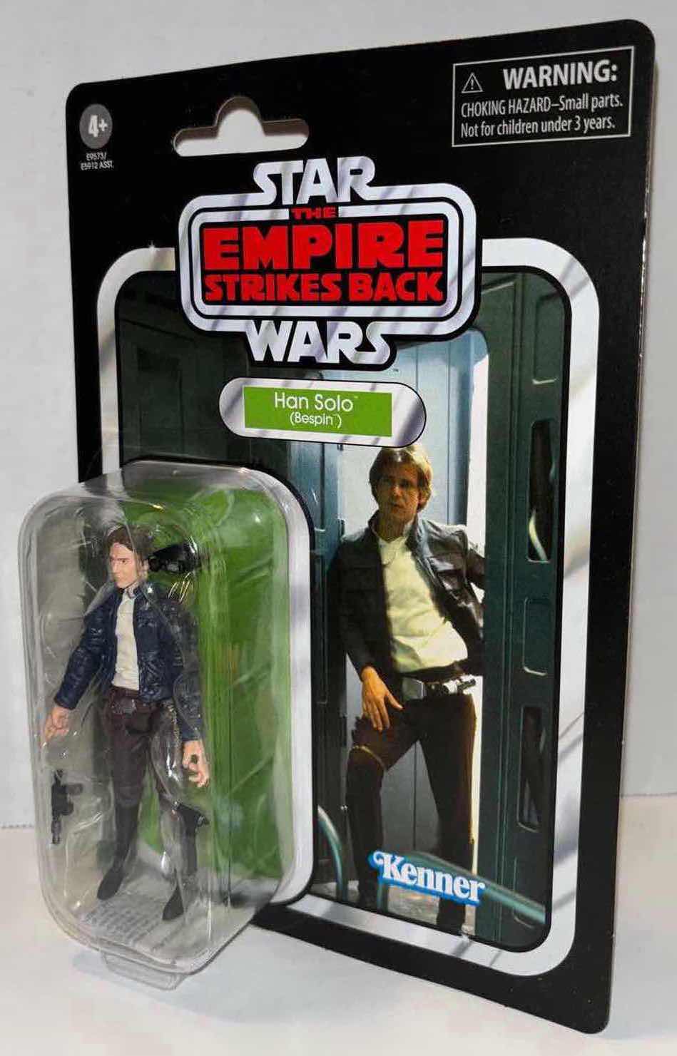 Photo 1 of NEW 4-PACK HASBRO STAR WARS THE VINTAGE COLLECTION ACTION FIGURE & ACCESSORIES, THE EMPIRE STRIKES BACK “HAN SOLO (BESPIN)”