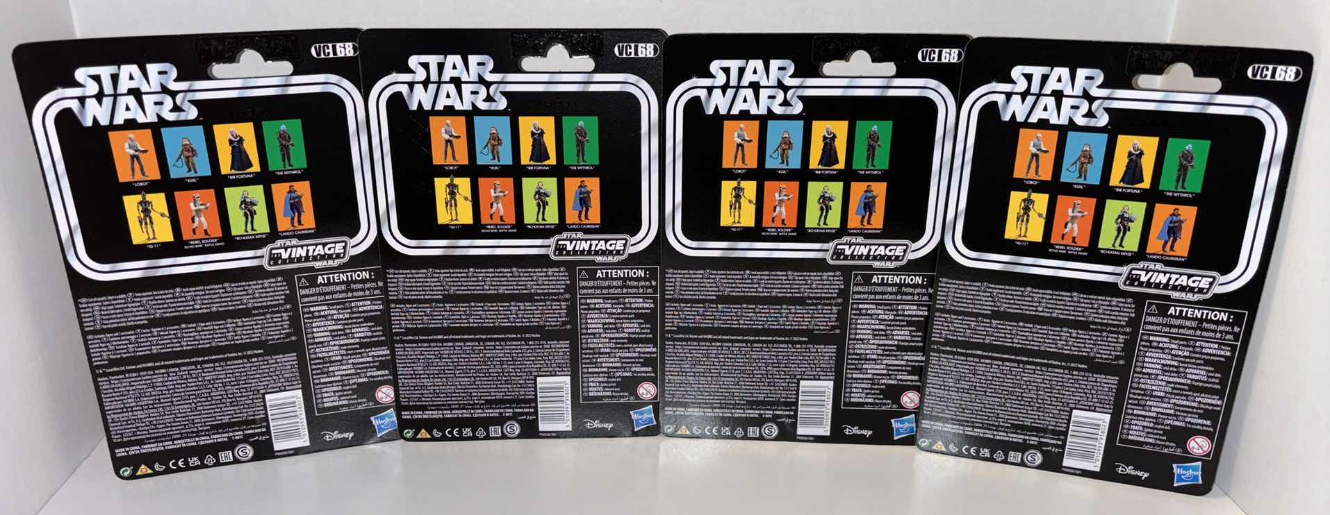 Photo 1 of NEW 4-PACK HASBRO STAR WARS THE VINTAGE COLLECTION ACTION FIGURE & ACCESSORIES, THE EMPIRE STRIKES BACK “REBEL SOLDIER (ECHO BASE BATTLE GEAR)”
