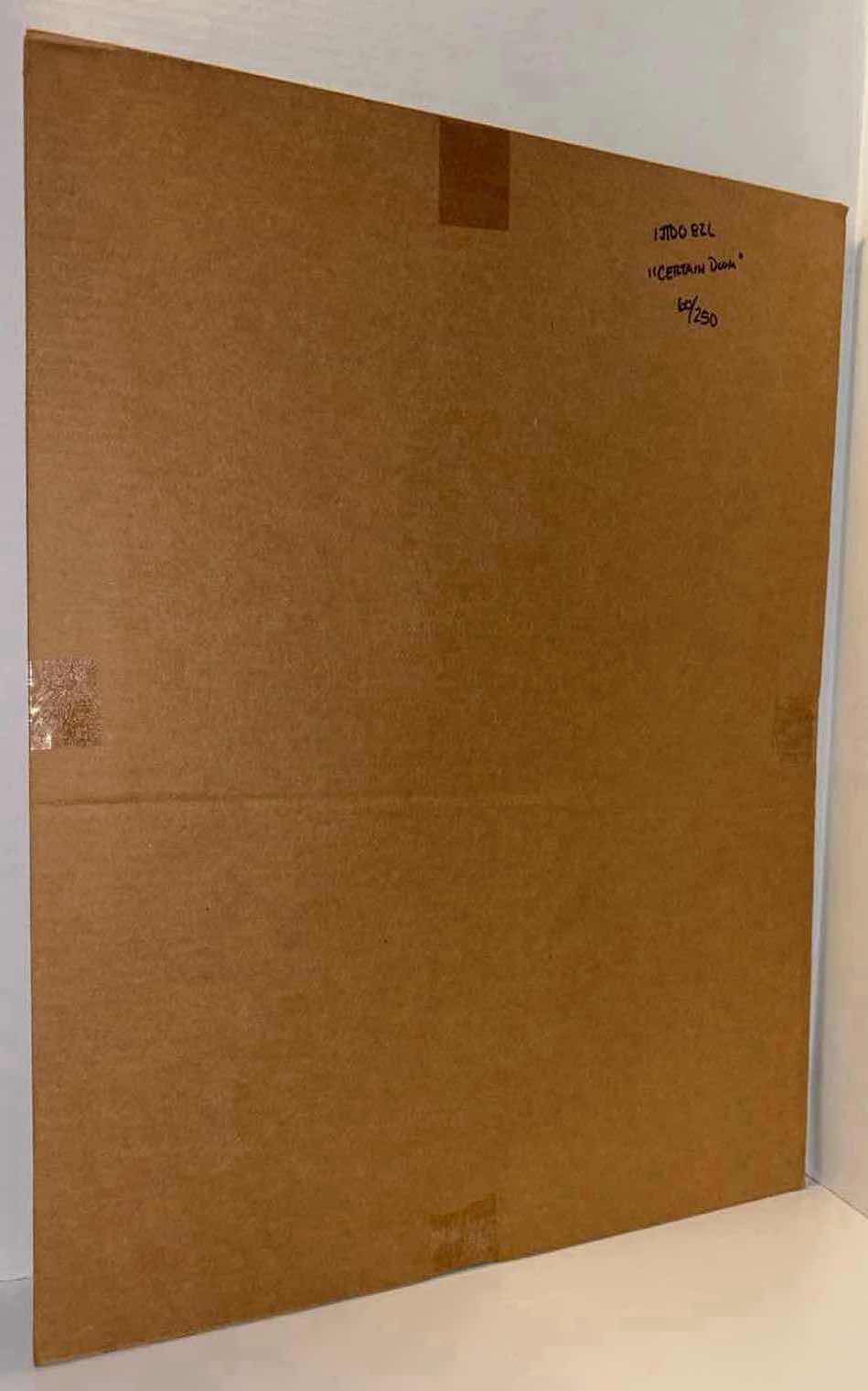 Photo 1 of NEW ACME ARCHIVES DIRECT INDIANA JONES “CERTAIN DOOM” BY JJ LENDL 18” X 24” LITHOGRAPH UNFRAMED PRINT, INCLUDES CERTIFICATE OF AUTHENTICITY (#60 OF 250)