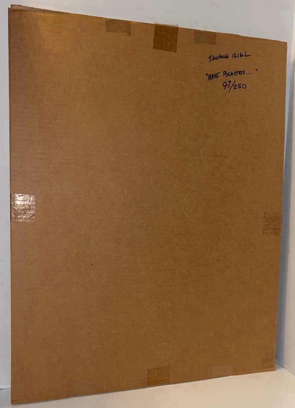 Photo 1 of NEW ACME ARCHIVES DIRECT STAR WARS “HAVE BLASTERS, WILL TRAVEL” BY JJ LENDL 12” X 24” LITHOGRAPH UNFRAMED PRINT, INCLUDES CERTIFICATE OF AUTHENTICITY (#97 OF 250)