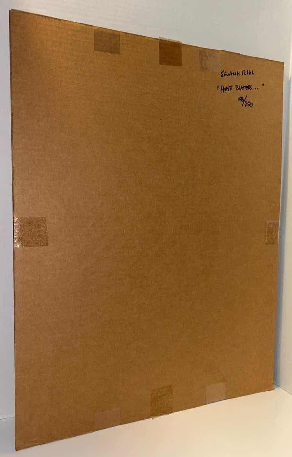 Photo 1 of NEW ACME ARCHIVES DIRECT STAR WARS “HAVE BLASTERS, WILL TRAVEL” BY JJ LENDL 12” X 24” LITHOGRAPH UNFRAMED PRINT, INCLUDES CERTIFICATE OF AUTHENTICITY (#98 OF 250)