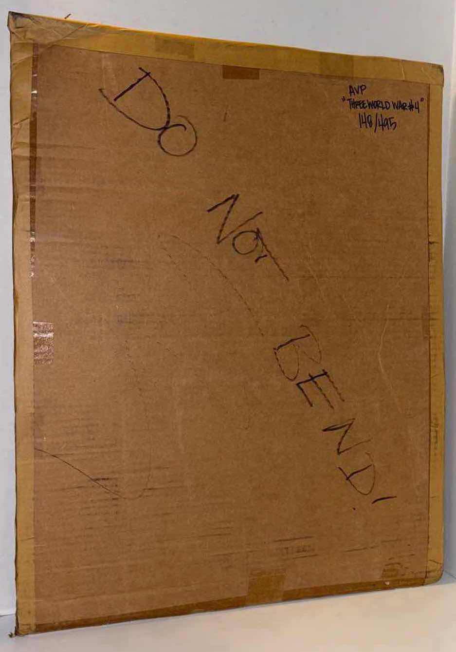 Photo 1 of NEW ACME ARCHIVES ALIENS V. PREDATOR: “THREE WORLD WAR #4” BY RAYMOND SWANLAND 15” X 23” FINE ART LITHOGRAPH UNFRAMED PRINT, INCLUDES CERTIFICATE OF AUTHENTICITY (#148 OF 495)