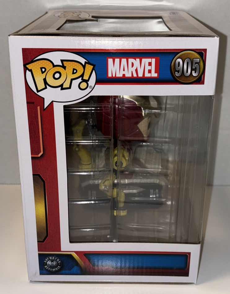 Photo 1 of NEW FUNKO POP! MARVEL STUDIOS IRON MAN 2 DELUXE BOBBLEHEAD FIGURE, GLOW IN THE DARK PX PREVIEWS EXCLUSIVE #905 “IRON MAN WITH GANTRY”