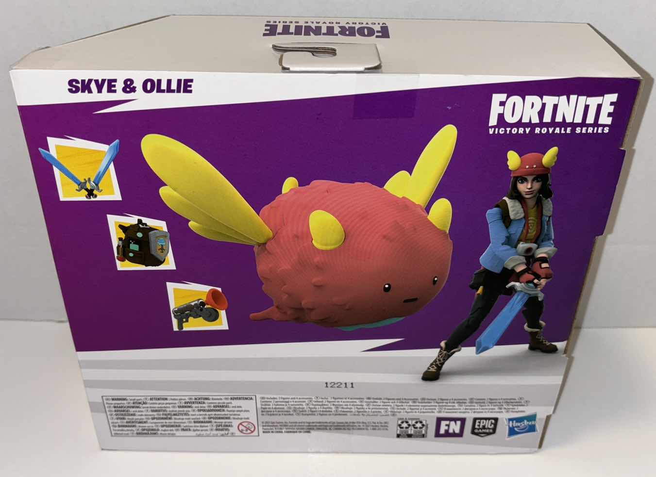 Photo 3 of NEW 2-PACK HASBRO EPIC GAMES FORTNITE VICTORY ROYALE SERIES ACTION FIGURE & ACCESSORIES SETS, “SKYE & OLLIE” & “MEOWSCLES (SHADOWS)”
