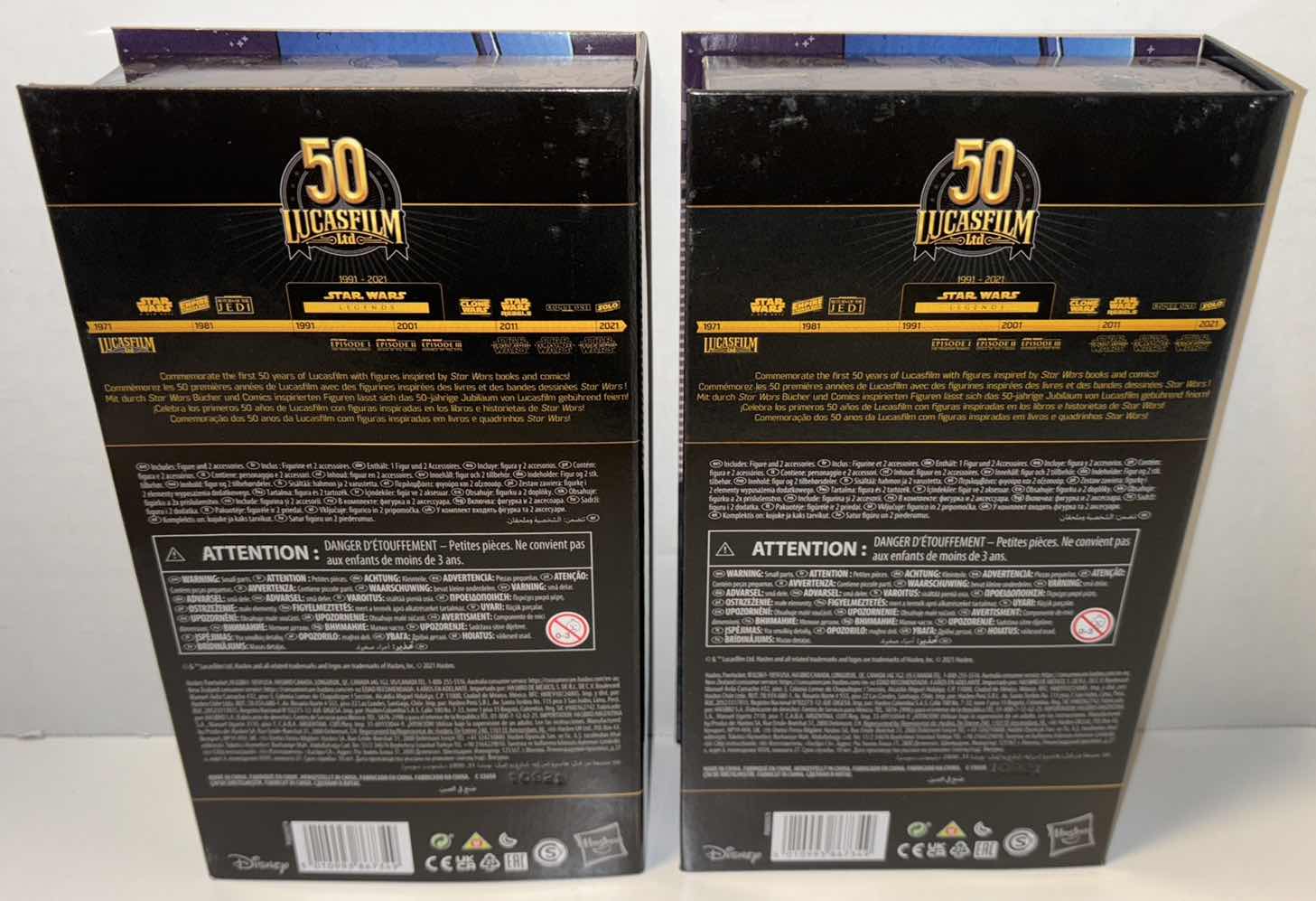 Photo 1 of NEW 2-PACK HASBRO STAR WARS ADVENTURES 50TH ANNIVERSARY ACTION FIGURE & ACCESSORIES, “JAXXON”