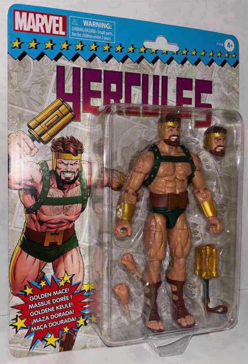Photo 1 of NEW 2-PACK HASBRO MARVEL LEGENDS 6" ACTION FIGURE, "HERCULES"