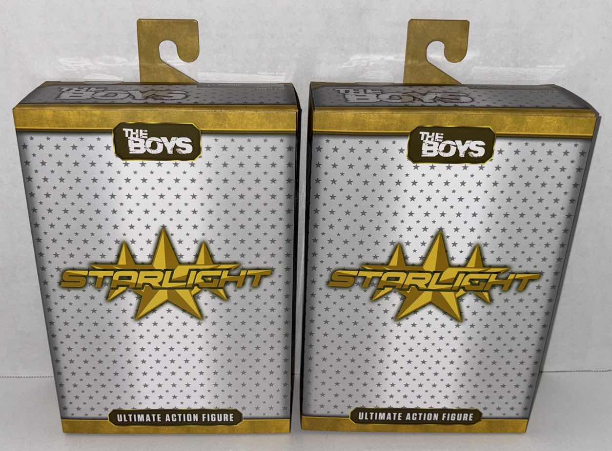 Photo 1 of NEW 2-PACK NECA THE BOYS ULTIMATE ACTION FIGURE & ACCESSORIES, “STARLIGHT”