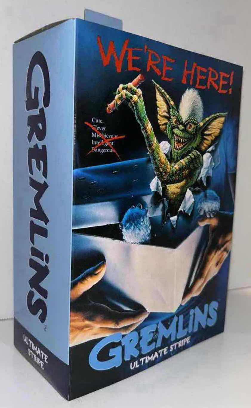 Photo 1 of NEW 2-PACK NECA GREMLINS
“ULTIMATE STRIPE” ACTION FIGURE & ACCESSORIES