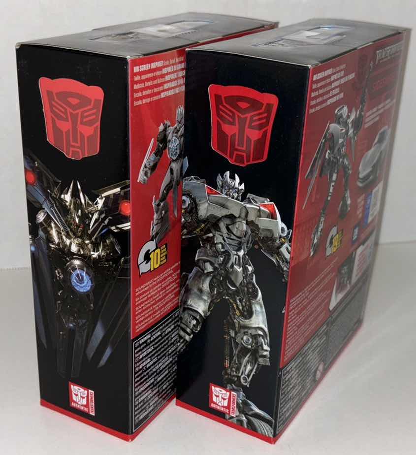 Photo 1 of NEW 2-PACK HASBRO TAKARA TOMY TRANSFORMERS DELUXE CLASS STUDIO SERIES REVENGE OF THE FALLEN #62 "SOUNDWAVE" & #78 “SIDESWIPE” ACTION FIGURE & ACCESSORIES