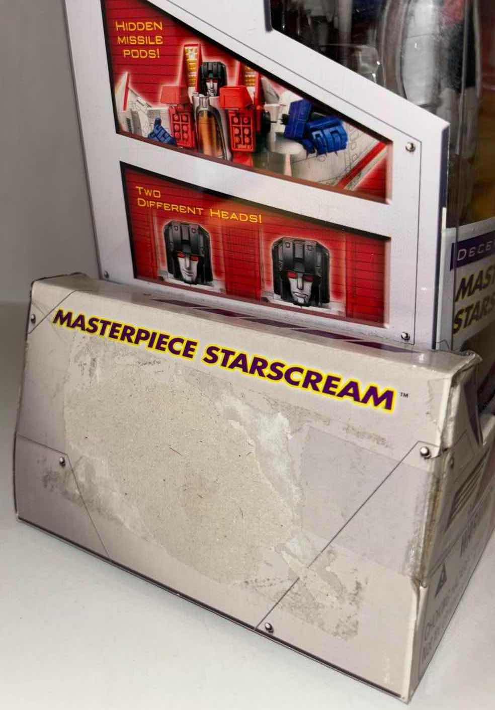 Photo 1 of NEW 2007 HASBRO TRANSFORMERS ROBOTS IN DISGUISE ACTION FIGURE, DECEPTICON “MASTERPIECE STARSCREAM”