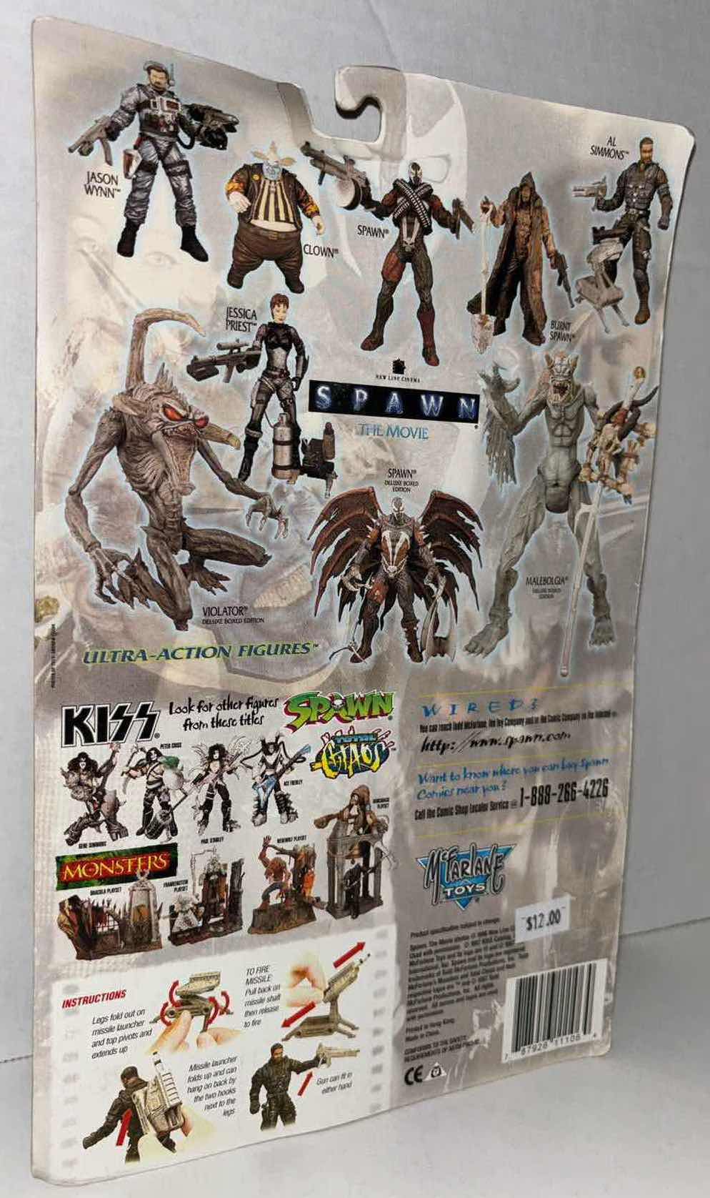Photo 1 of NEW 1996 MCFARLANE TOYS SPAWN THE MOVIE ULTRA ACTION FIGURE, “AL SIMMONS”