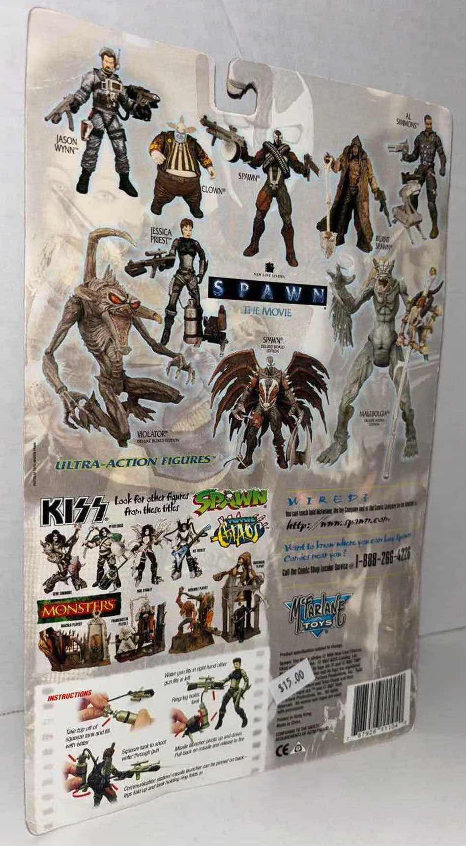 Photo 1 of NEW 1996 MCFARLANE TOYS SPAWN THE MOVIE ULTRA ACTION FIGURE, “JESSICA PRIEST”