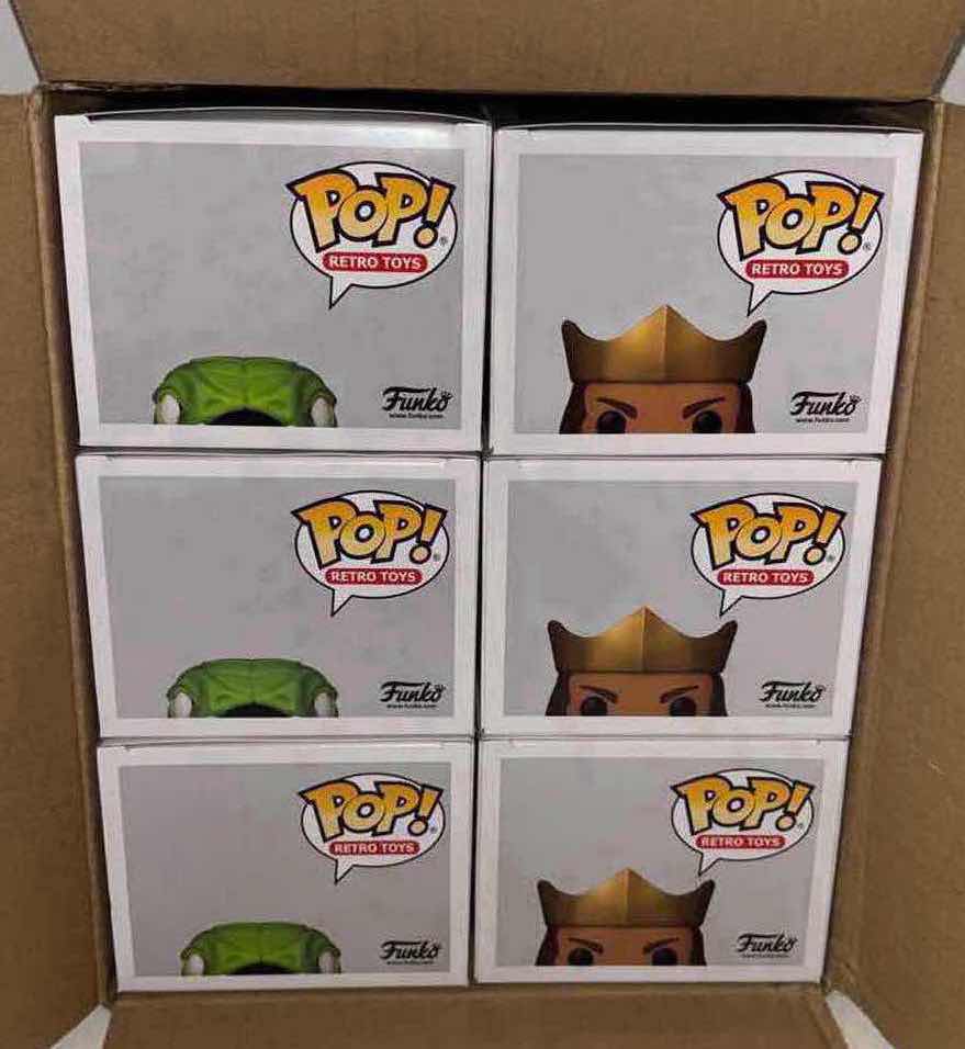 Photo 1 of NEW 6-PACK ASSORTED FUNKO POP! RETRO TOYS MASTERS OF THE UNIVERSE VINYL FIGURES, #41 KOBRA KHAN (3) & #42 KING RANDOR