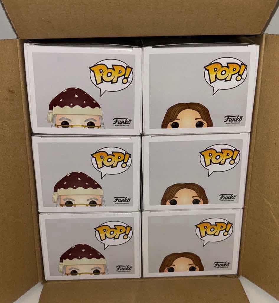 Photo 1 of NEW 6-PACK ASSORTED HARRY POTTER FUNKO POP! VINYL FIGURES, #123 HERMIONE GRANGER (3) & #125 ALBUS DUMBLEDORE (3)