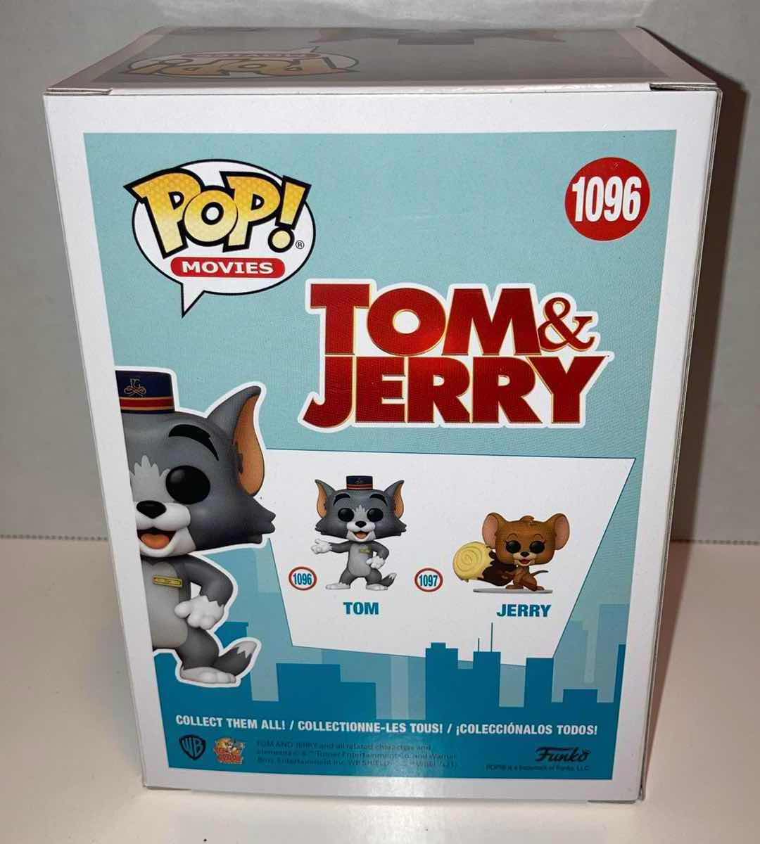 Photo 1 of NEW 5-PACK FUNKO POP! TOM & JERRY VINYL FIGURE, #1096 TOM