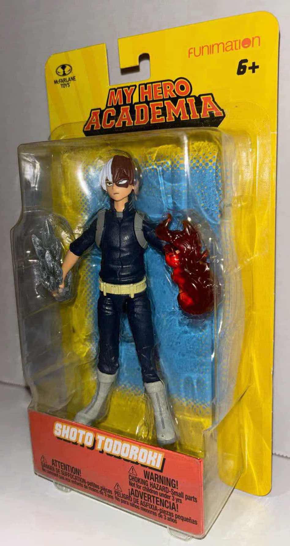 Photo 1 of NEW 2-PACK MCFARLANE TOYS MY HERO ACADEMIA ACTION FIGURES, “TENYA IIDA” & “SHOTO TODOROKI”