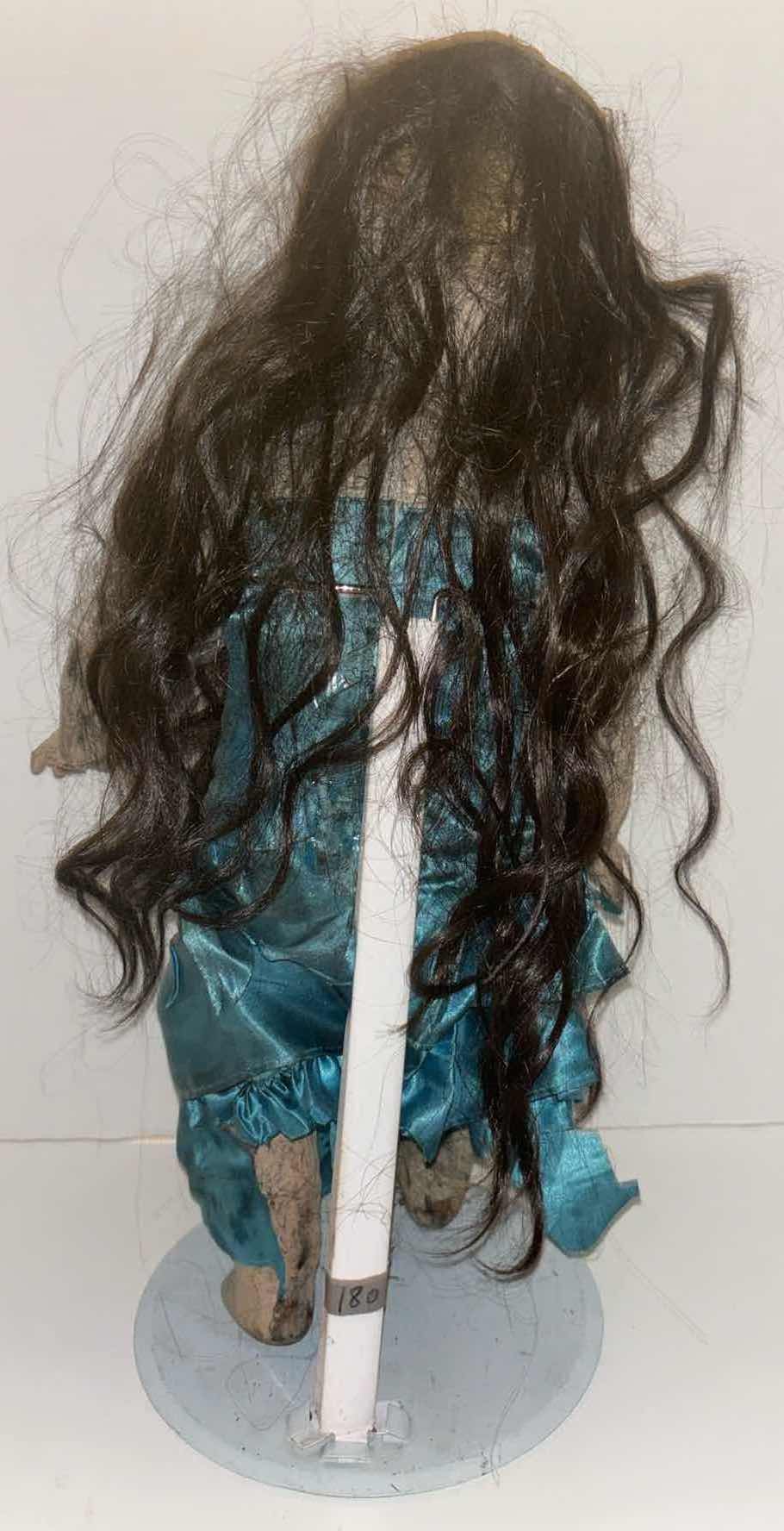 Photo 1 of 20.5” CREEPY DOLL ON STAND