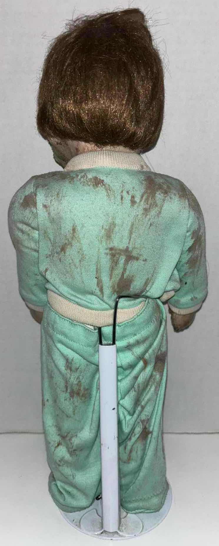 Photo 1 of 17” CREEPY BABY ON STAND