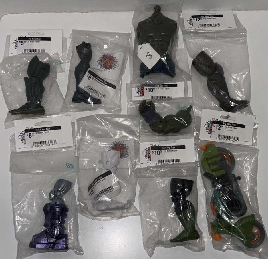 Photo 1 of 27 GAL HDX TOUGH TOTE  FULL OF VINTAGE/CURRENT TOY PARTS & WEAPONS  (WORTH $1000+) **NO RETURNS TO NELLIS**