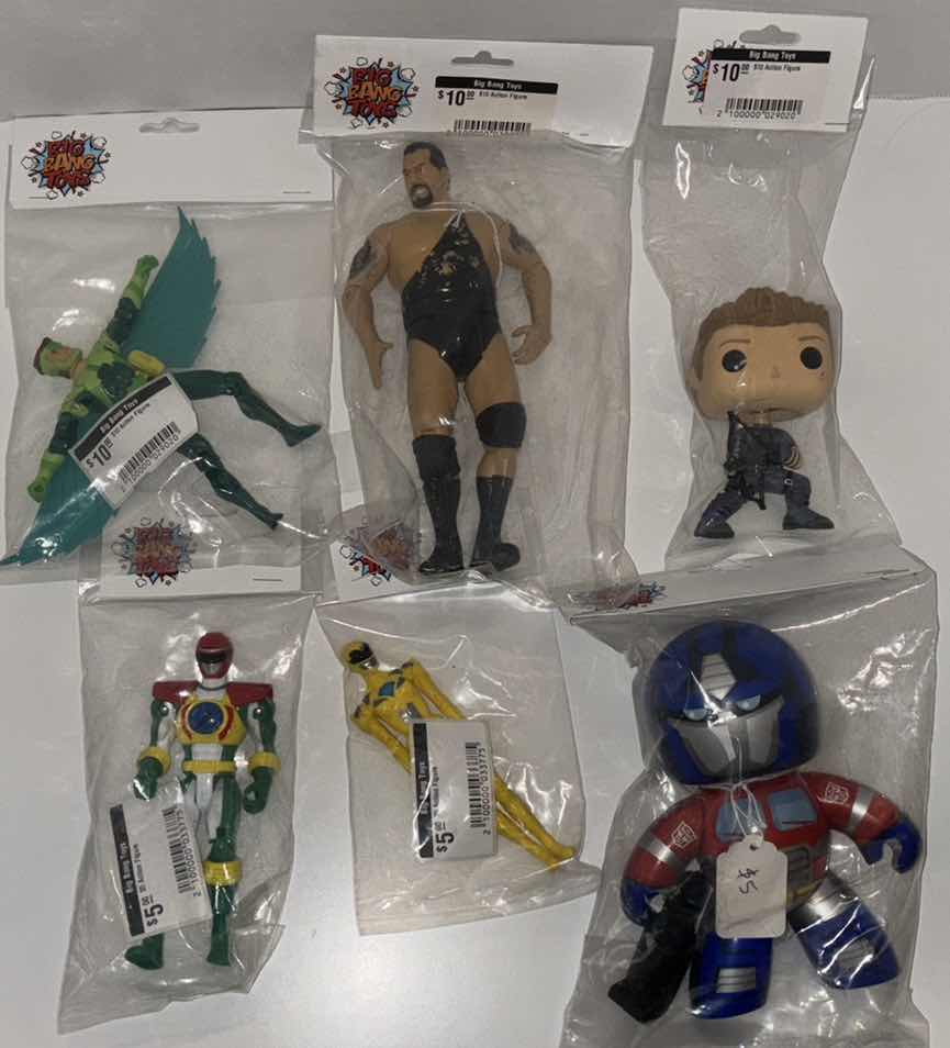 Photo 1 of 27 GAL HDX TOUGH TOTE  FULL OF LOOSE VINTAGE/CURRENT ACTION FIGURES, (WORTH $1000+) **NO RETURNS TO NELLIS**