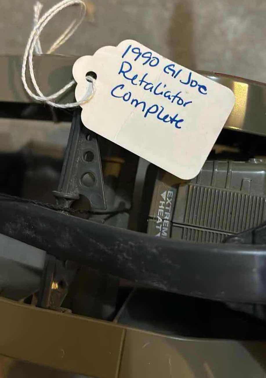 Photo 1 of BOX OF ACTION FIGURES/VEHICLES ETC (COMPLETE/INCOMPLETE) **NO RETURNS TO NELLIS**