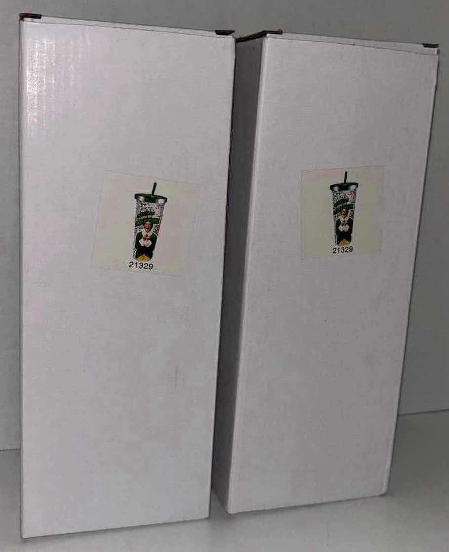 Photo 1 of NEW 2-PACK SPOONTIQUES "ELF" THEMED 20 OZ INSULATED CUP