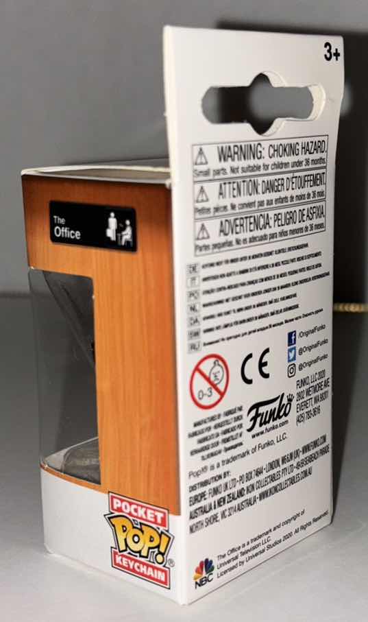 Photo 1 of NEW 12-PACK FUNKO POP!
THE OFFICE POCKET POP VINYL FIGURE KEYCHAIN “DWIGHT SCHRUTE”