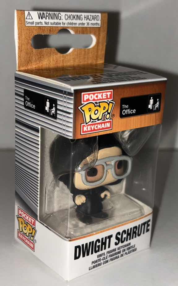 Photo 1 of NEW 12-PACK FUNKO POP!
THE OFFICE POCKET POP VINYL FIGURE KEYCHAIN “DWIGHT SCHRUTE”