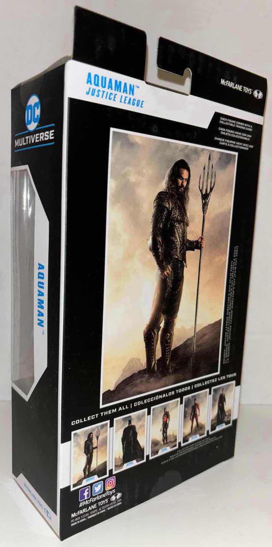 Photo 1 of NEW 6-PACK MCFARLANE TOYS DC MULTIVERSE ACTION FIGURE & ACCESSORIES, JUSTICE LEAGUE: “AQUAMAN”