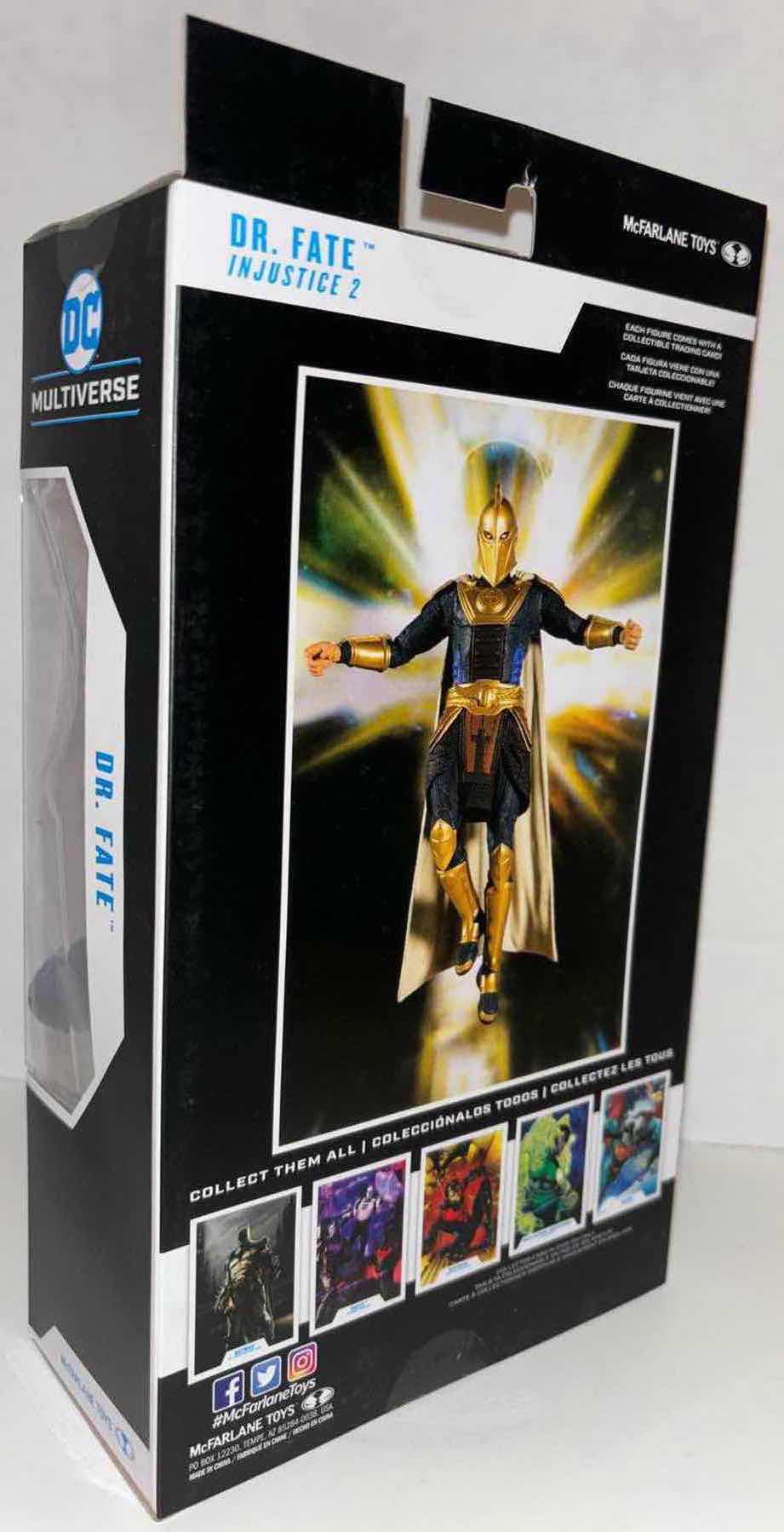 Photo 1 of NEW 6-PACK MCFARLANE TOYS DC MULTIVERSE ACTION FIGURE & ACCESSORIES, INJUSTICE 2: “DR. FATE”