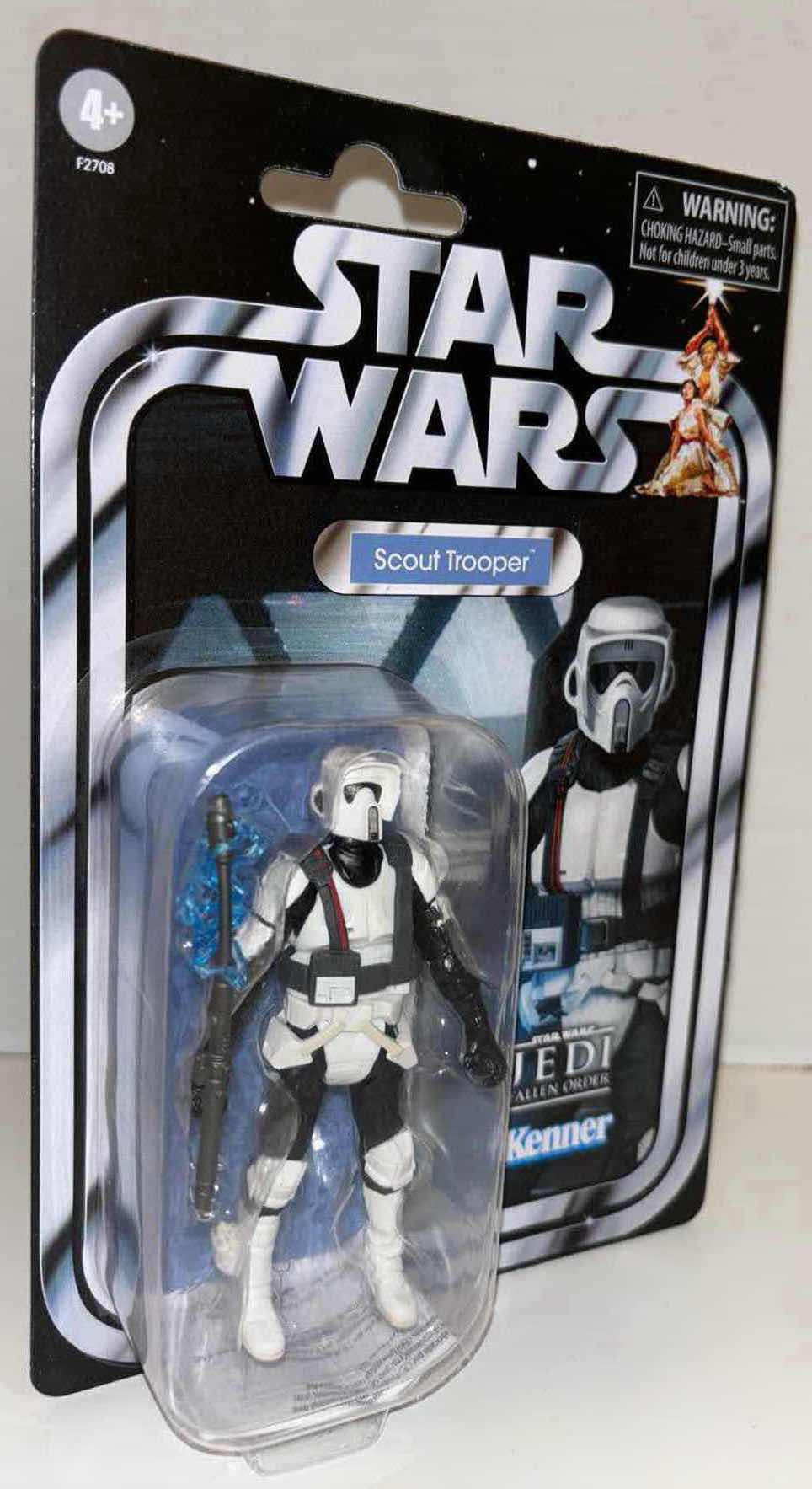 Photo 1 of NEW 4-PACK HASBRO/KENNER STAR WARS THE VINTAGE COLLECTION ACTION FIGURE & ACCESSORIES, JEDI FALLEN ORDER “ELECTROSTAFF PURGE TROOPER” (2) & "SCOUT TROOPER" (2)