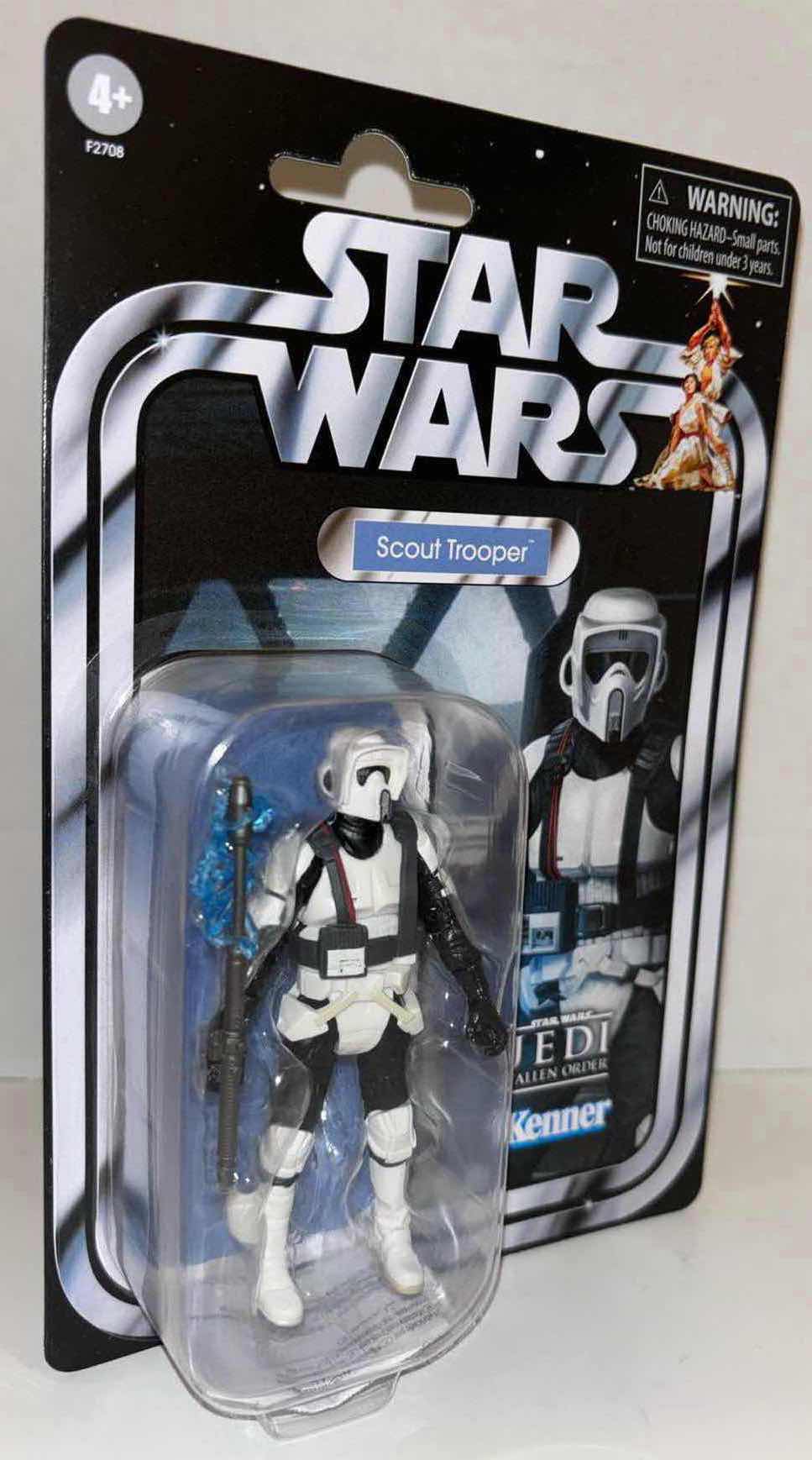 Photo 1 of NEW 4-PACK HASBRO/KENNER STAR WARS THE VINTAGE COLLECTION ACTION FIGURE & ACCESSORIES, JEDI FALLEN ORDER "SCOUT TROOPER"