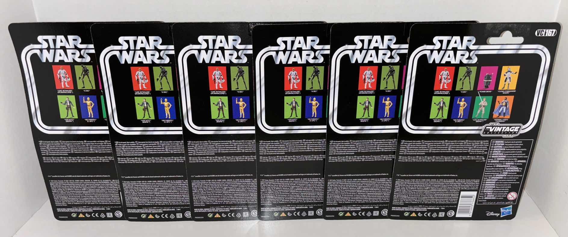 Photo 1 of NEW 6-PACK HASBRO/KENNER STAR WARS THE VINTAGE COLLECTION ACTION FIGURE & ACCESSORIES, "POWER DROID"