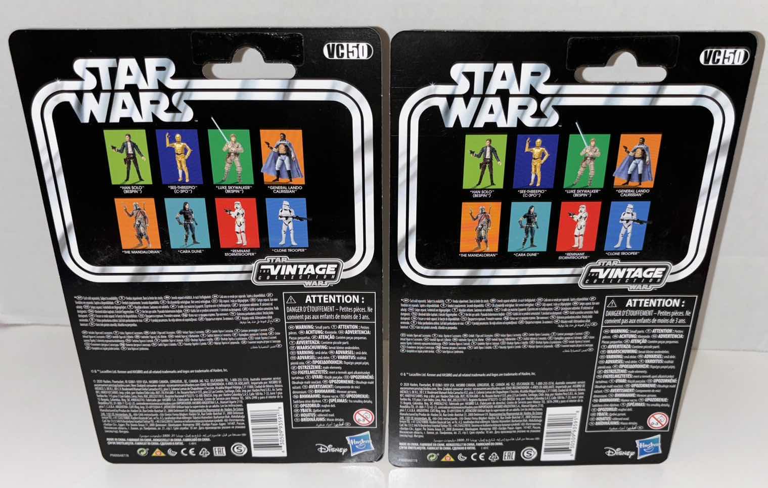 Photo 1 of NEW 2-PACK HASBRO STAR WARS THE VINTAGE COLLECTION ACTION FIGURE & ACCESSORIES, THE EMPIRE STRIKES BACK "HAN SOLO (BESPIN)"